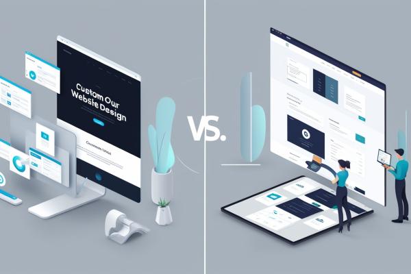 طراحی سایت اختصاصی یا قالب آماده؟ کدام بهتر است؟